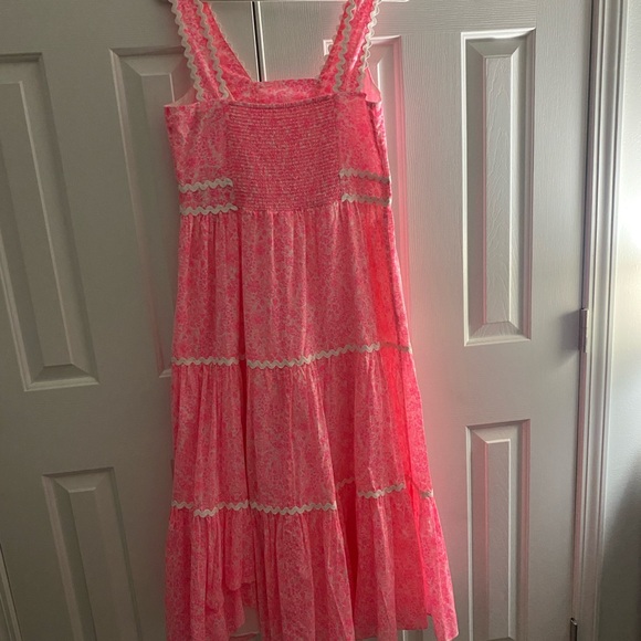 NWT Lilly Pulitzer Pollie Cotton Midi Dress - Picture 5 of 6
